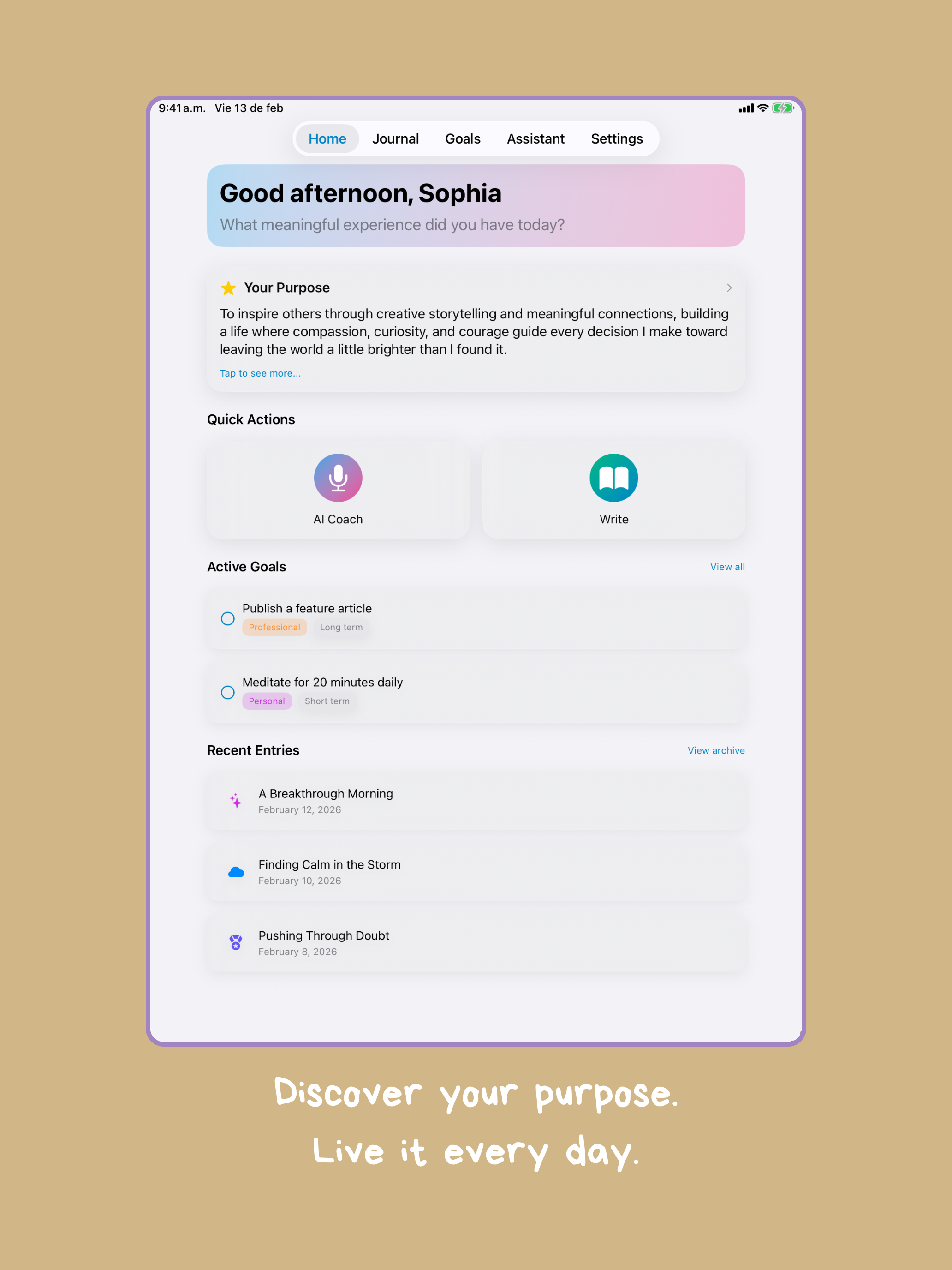 iPad Dashboard